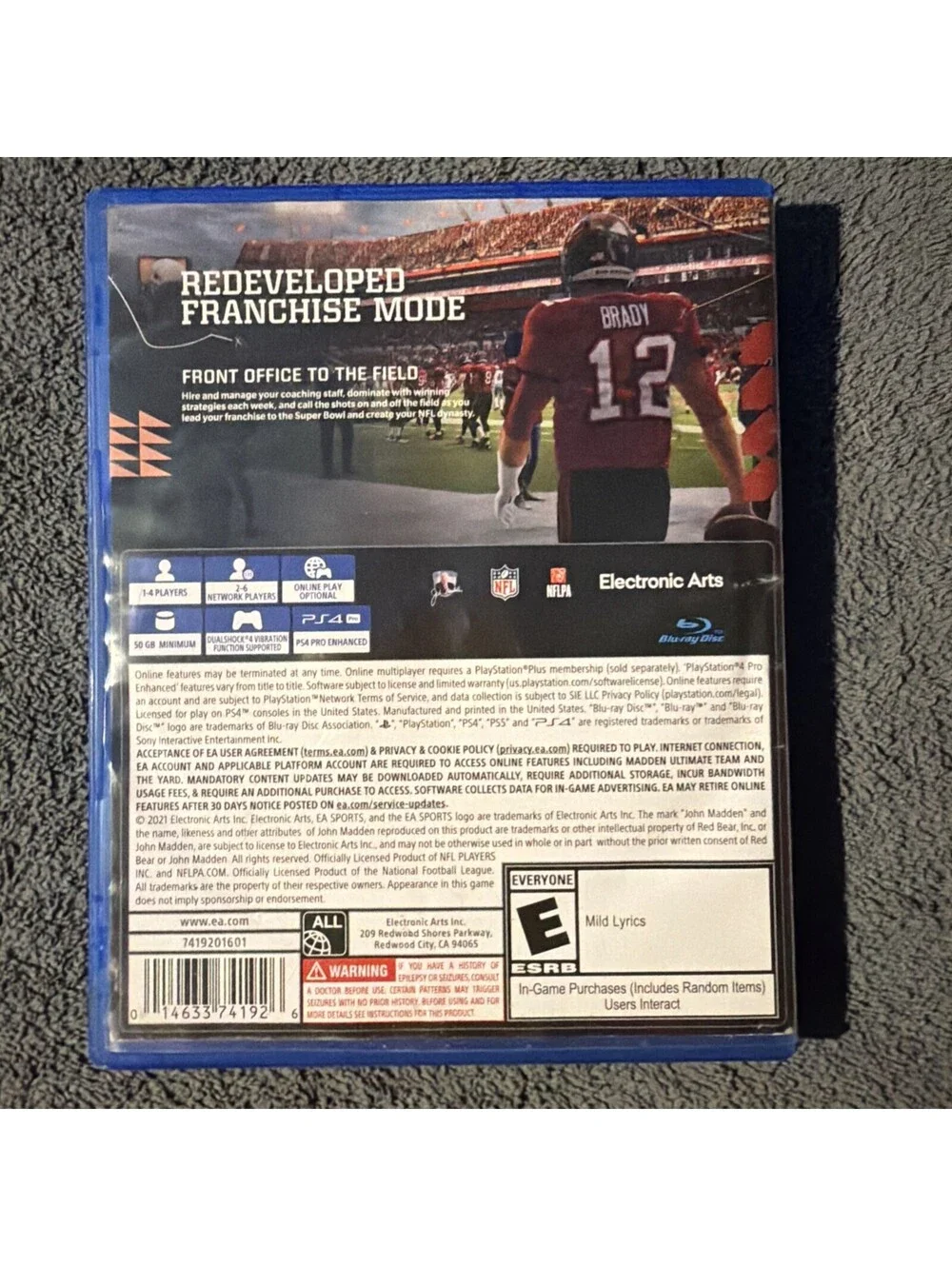 Madden NFL 22 Sony PlayStation 4 Electronic Arts